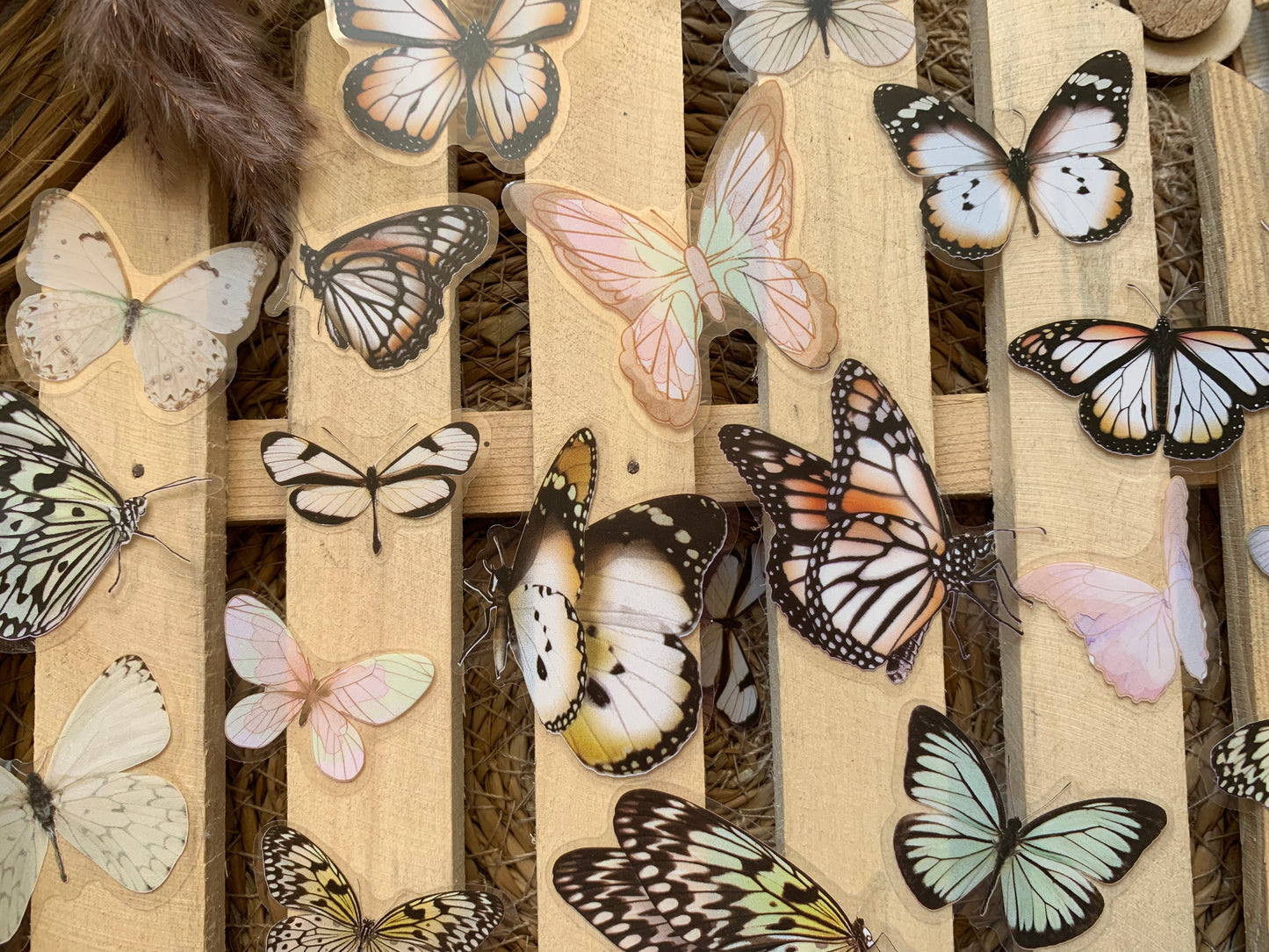 Butterfly Sticker Set - Pastel