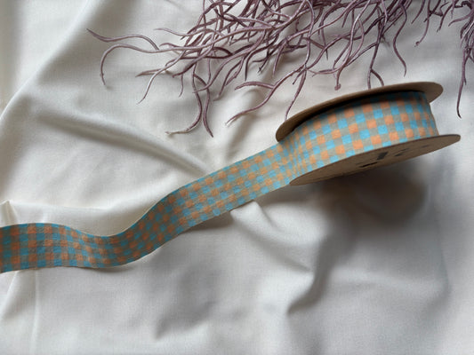 Double Colored Gingham Lace