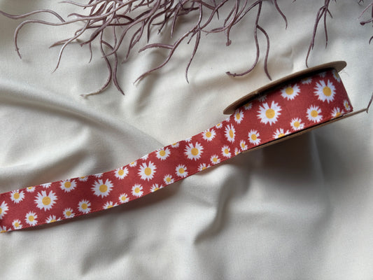 Daisies Lace - Red