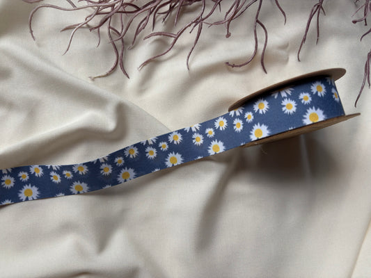 Daisies Lace - Blue