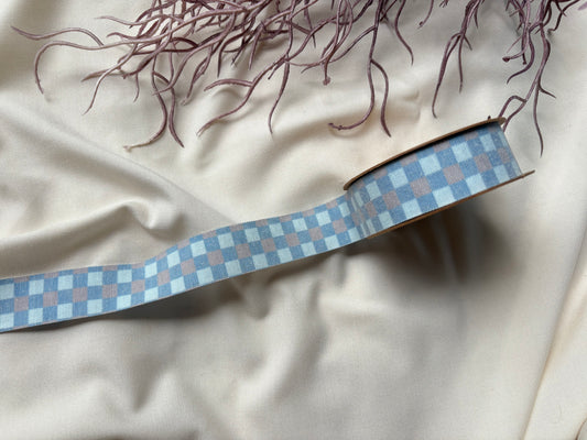 Double Colored Gingham Lace - 2