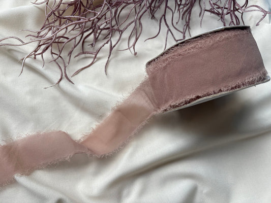 Torn-edge Lace - Brown