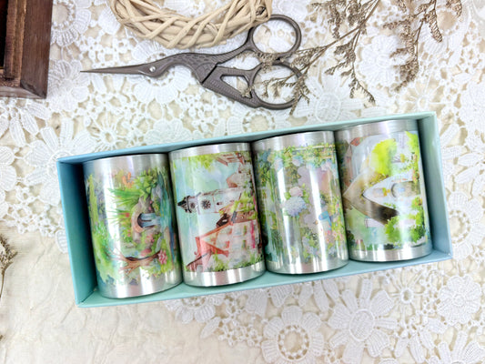 Cottage Core Sticker Washi Tape Set