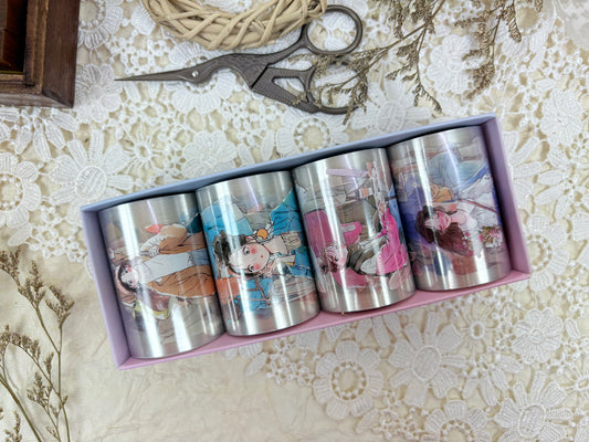 Girl Sticker Washi Tape Set