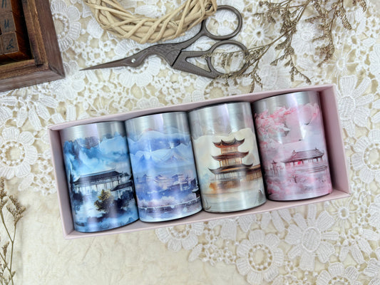 Landscape Sticker Washi Tape Set - 2