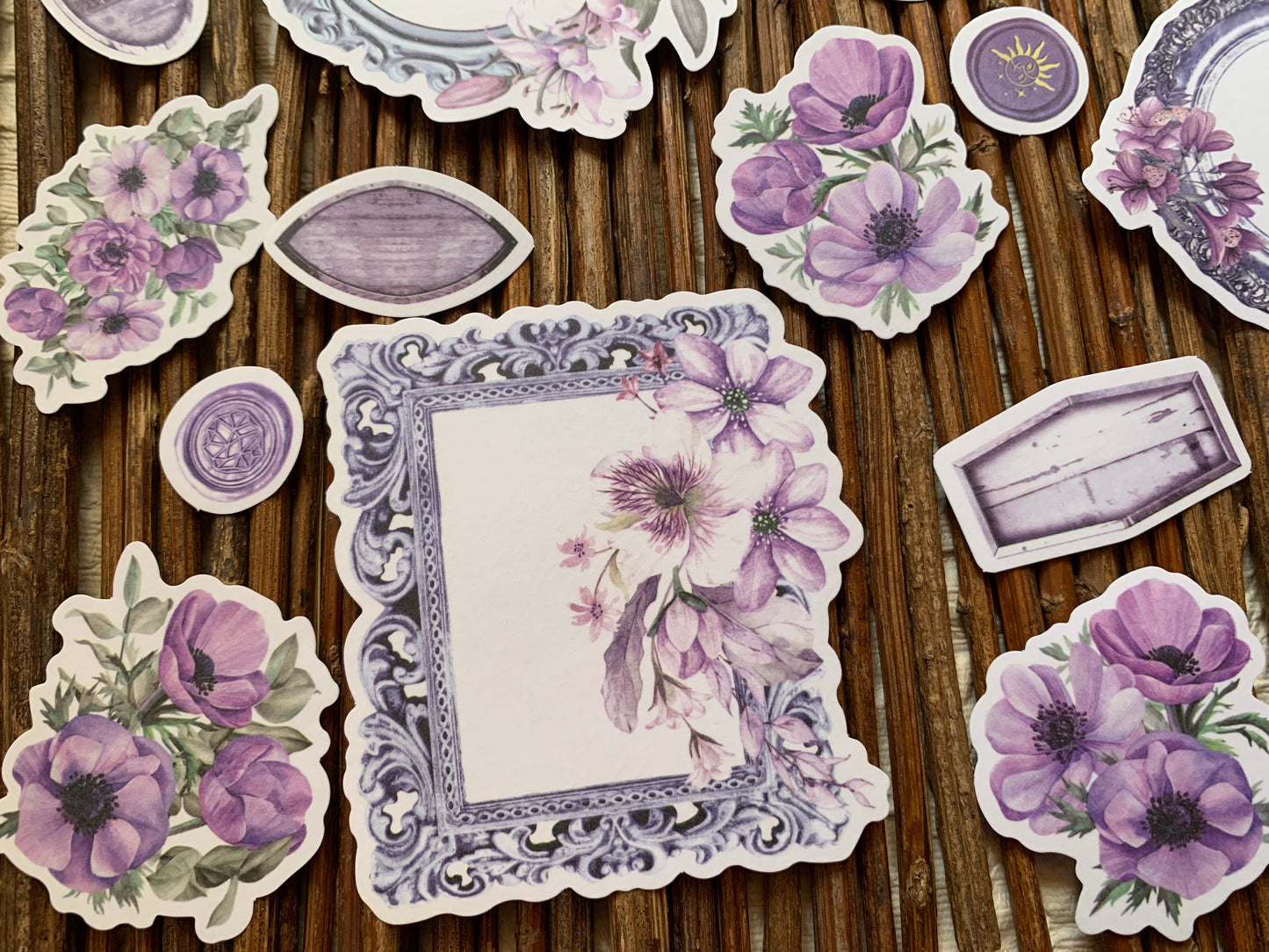 Garden Sticker Set - Purple