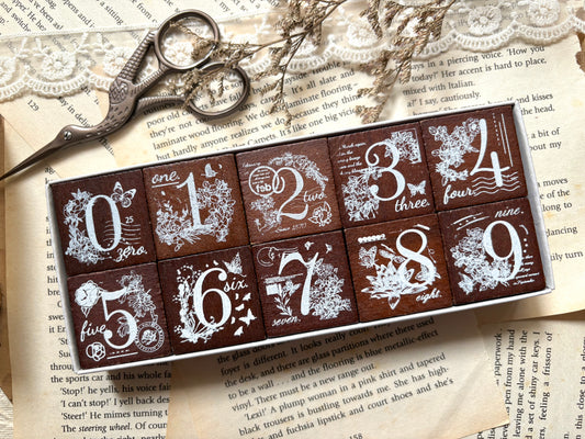 Numerical Stamp Set
