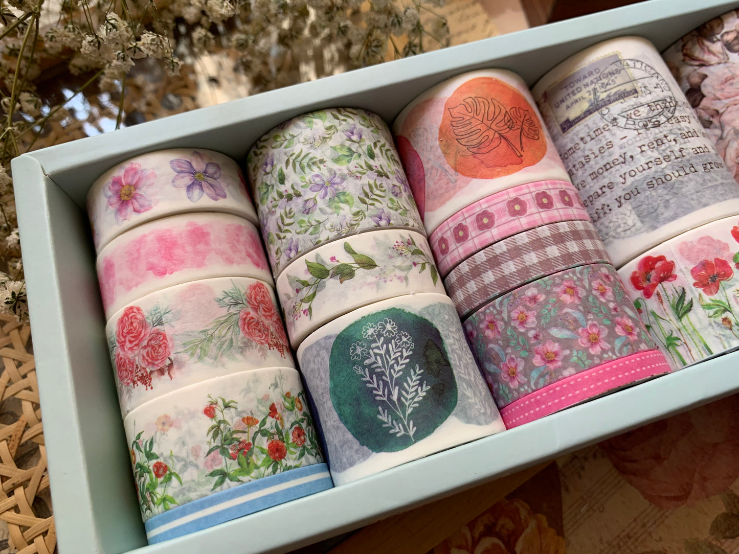 Floral 2 Washi Tape Box