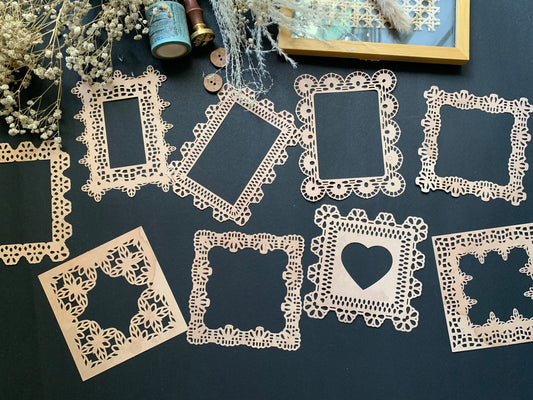 Intricate Rectangle Doilies