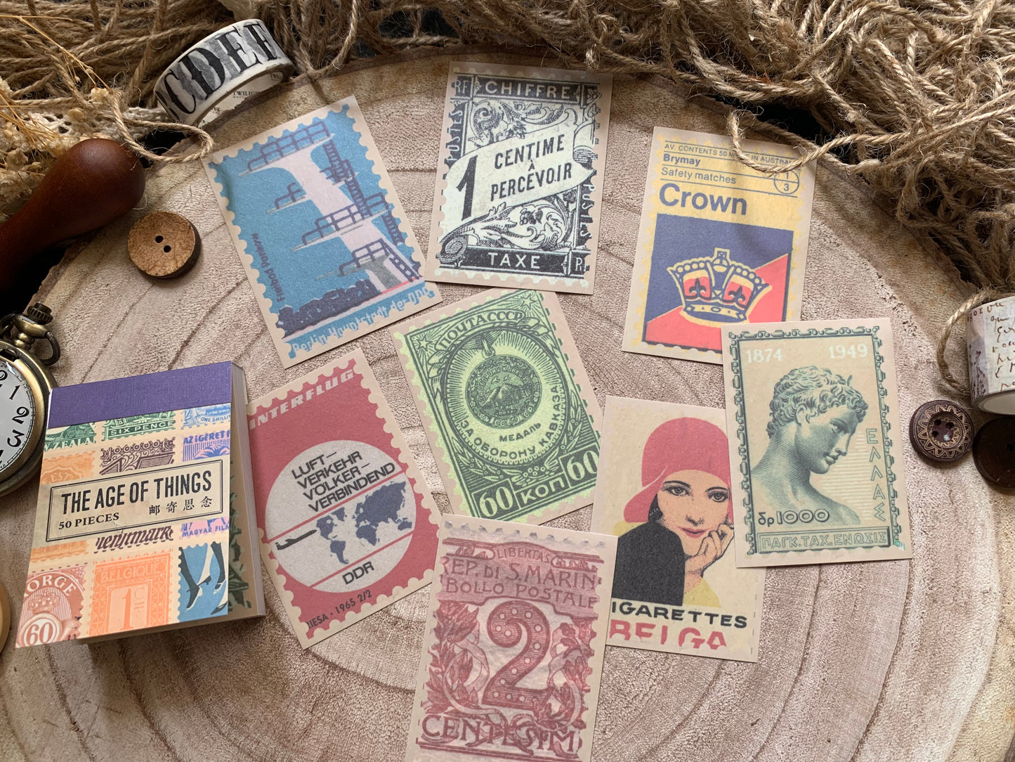 Vintage Booklet - Post Stamps