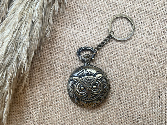 Pocket Watch - Owl