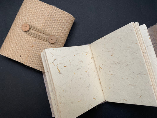 Square Handmade Paper Journal