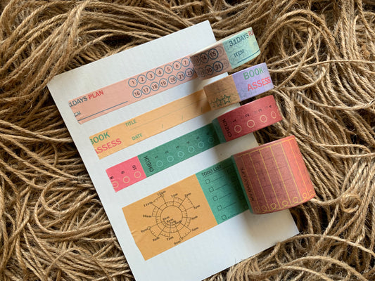 Daily Planner Washi Tapes